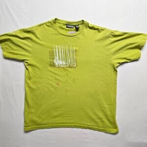 Vintage Silvertab Shirt Levi's Slivertab Green Large Green Tee 90s VTG